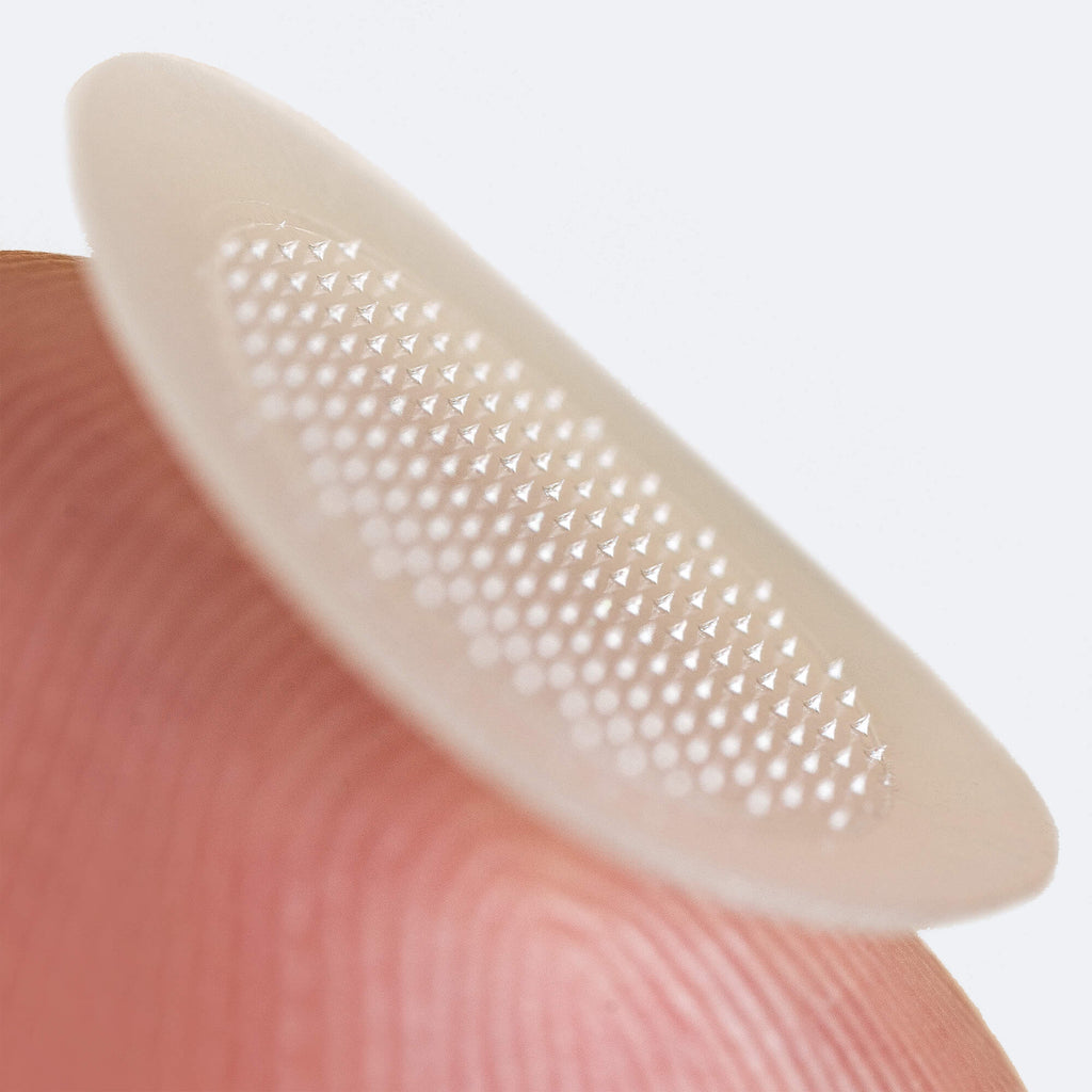 Macro shot of Micropoint for Blemishes microneedles