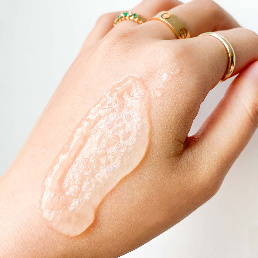 Clear Collective Exfoliating Jelly Cleanser konjac jellies