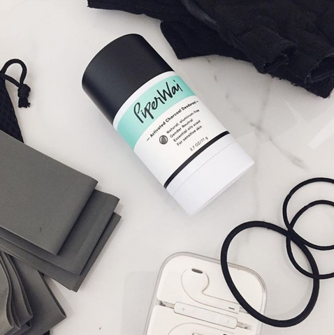 Piperwai natural deodorant on table